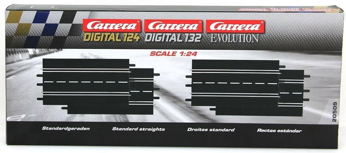 Carrera 1:24 Track Accessories - Standard Straights