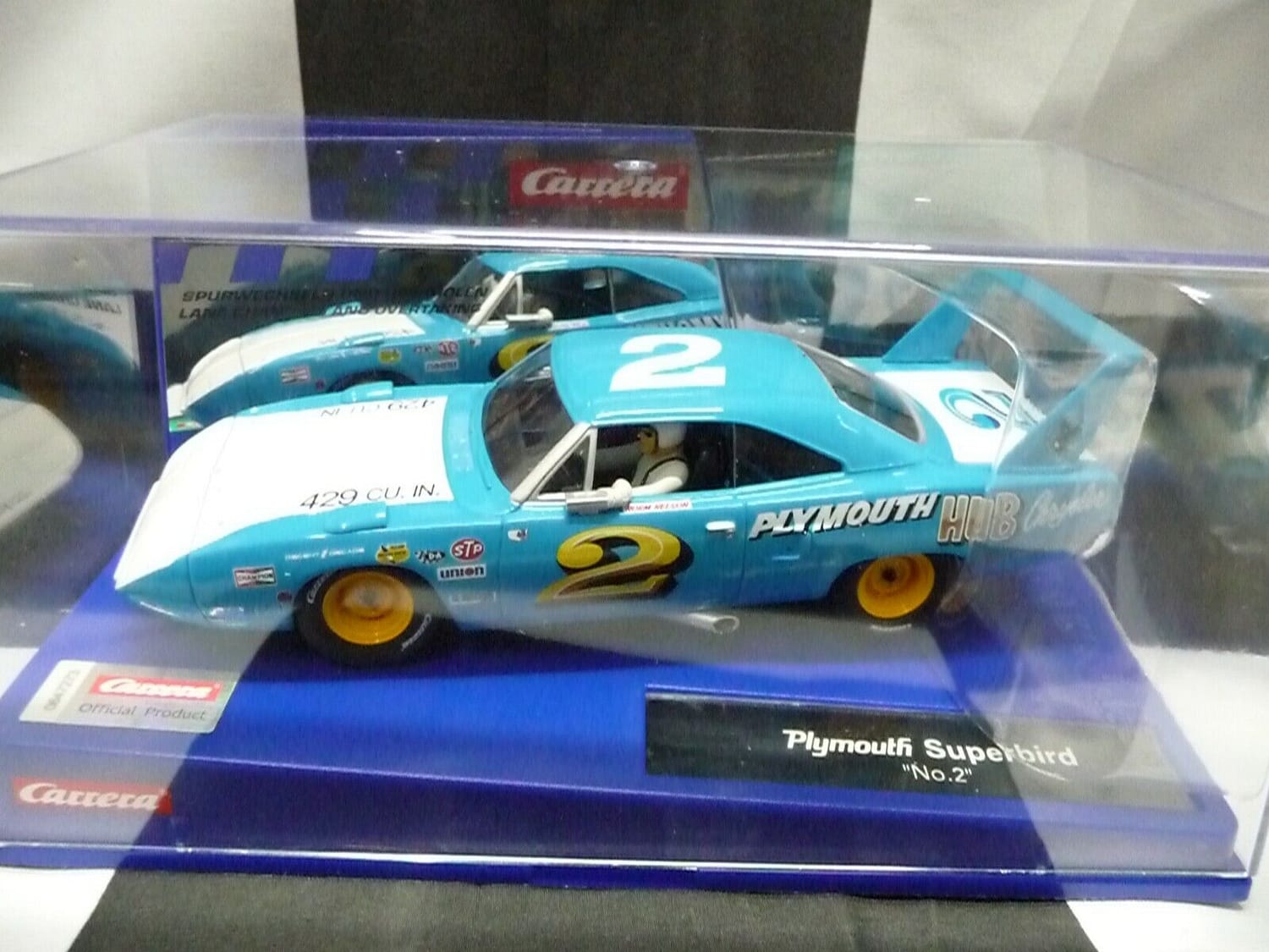 Carrera Digital 1:32 - Plymouth Superbird No.2 - Slot Car Also Suits Scalextric - Image 3