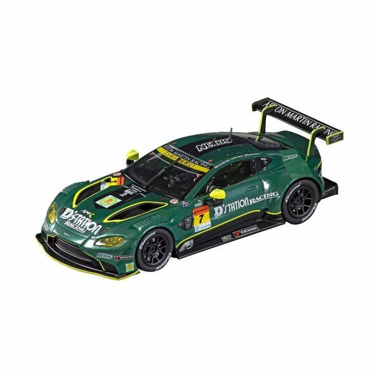 Carrera Evolution 1:32 - Aston Martin Vantage GT3 D-Station Racing No7 - Slot Car Also Suits Scalextric