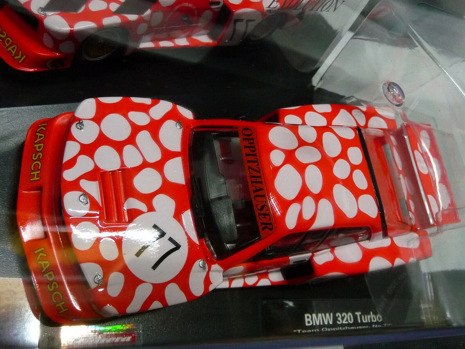 Carrera Evolution 1:32 - BMW 320 Turbo Team Oppitzhauser No77 - Slot Car Also Suits Scalextric - Image 5