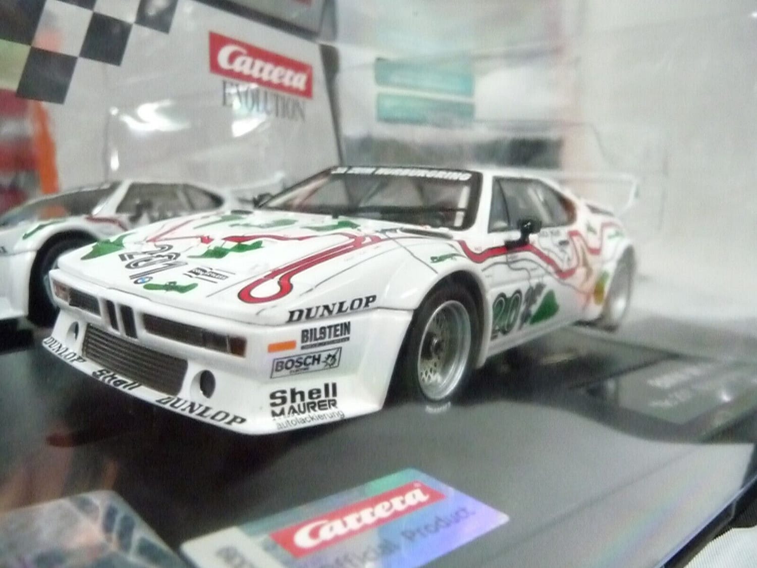 Carrera Evolution 1:32 - BMW M1 Procar No201 Nurburgring 1000km 1980 - Slot Car Also Suits Scalextric - Image 3