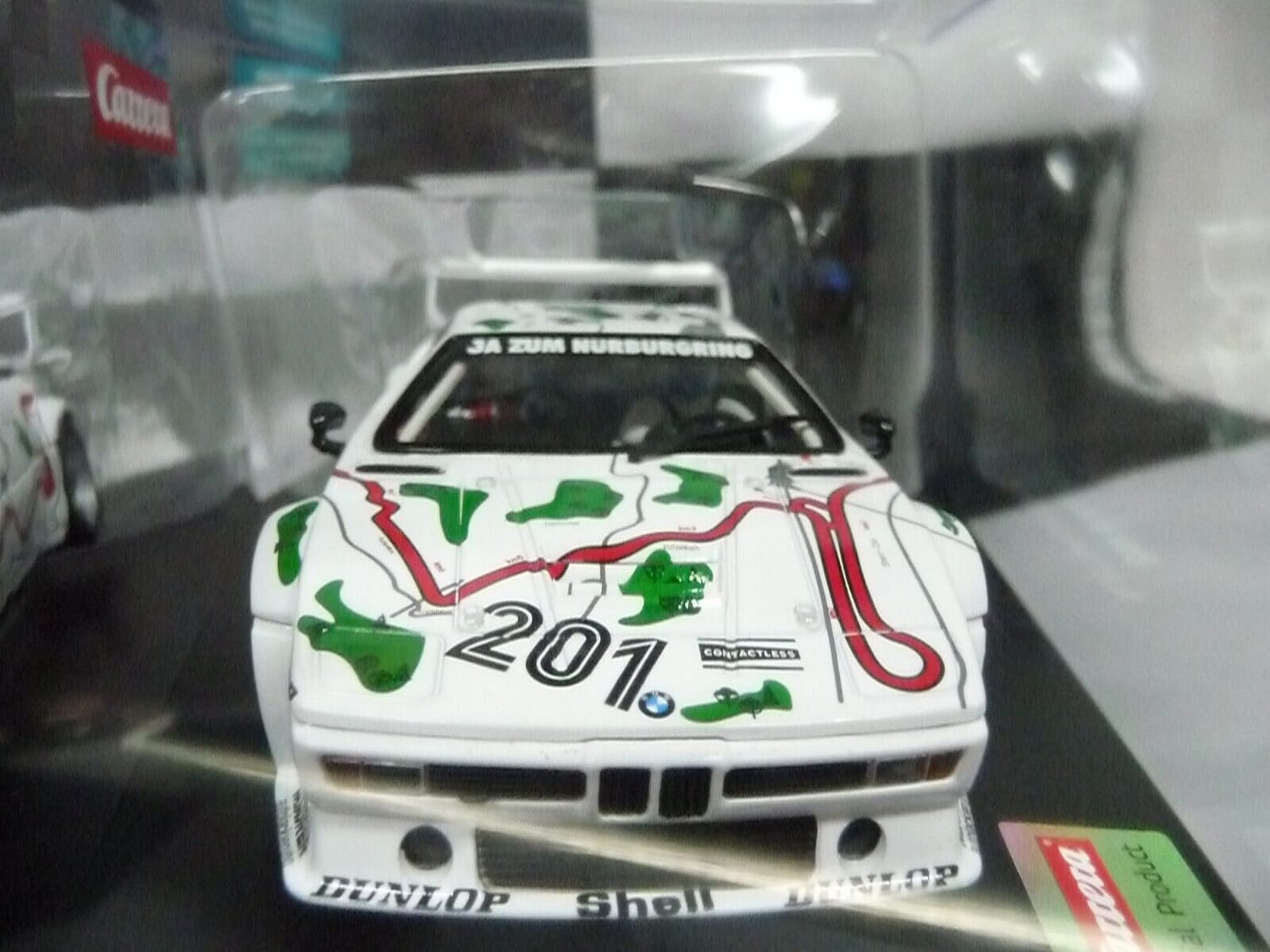 Carrera Evolution 1:32 - BMW M1 Procar No201 Nurburgring 1000km 1980 - Slot Car Also Suits Scalextric - Image 4