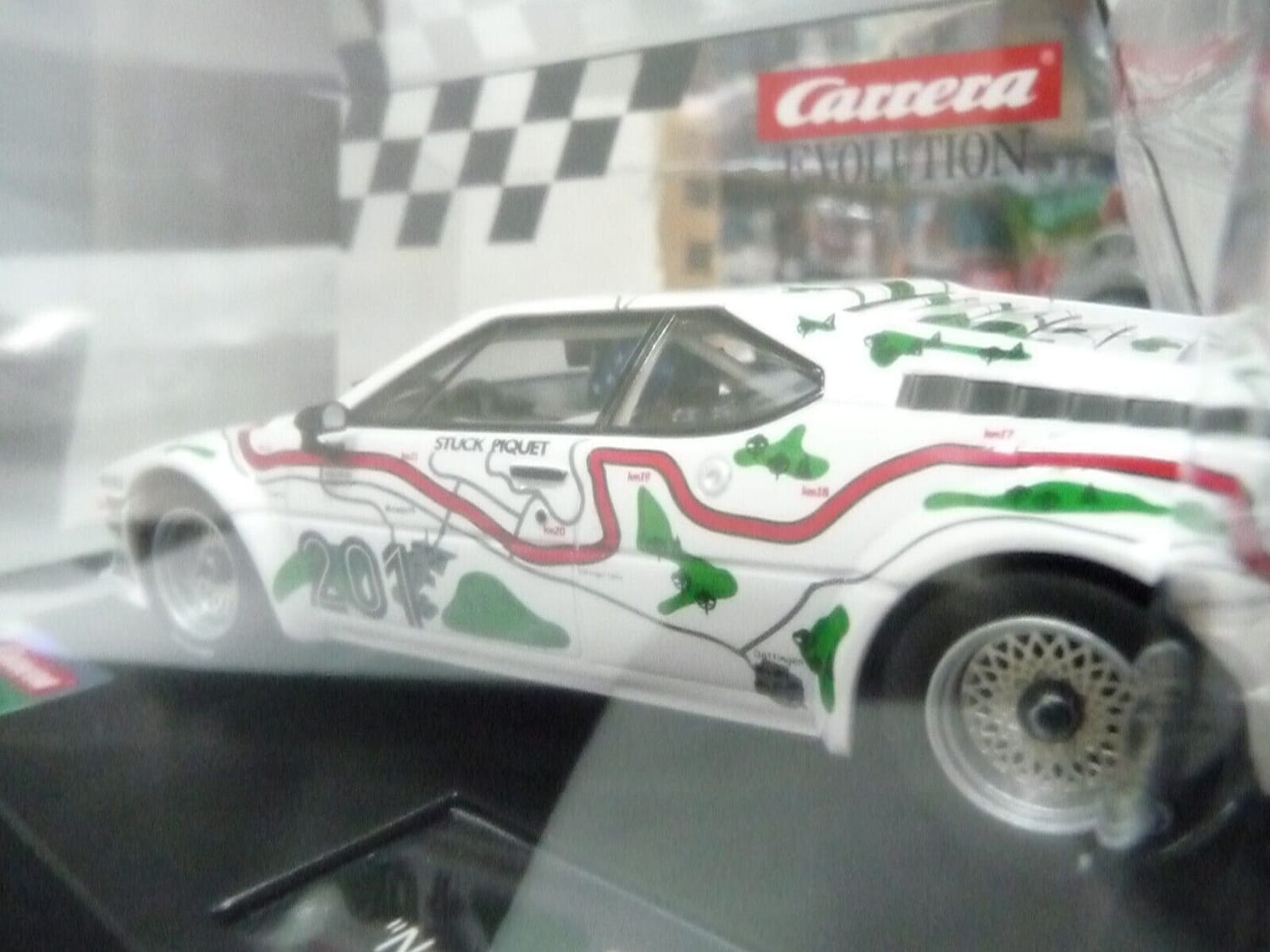 Carrera Evolution 1:32 - BMW M1 Procar No201 Nurburgring 1000km 1980 - Slot Car Also Suits Scalextric - Image 5