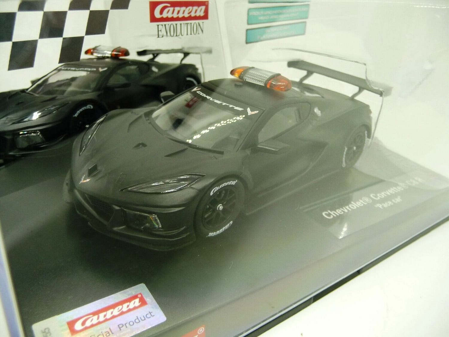 Carrera Evolution 1:32 - Chevrolet Covette C8R Pace Car - Slot Car Also Suits Scalextric - Image 3