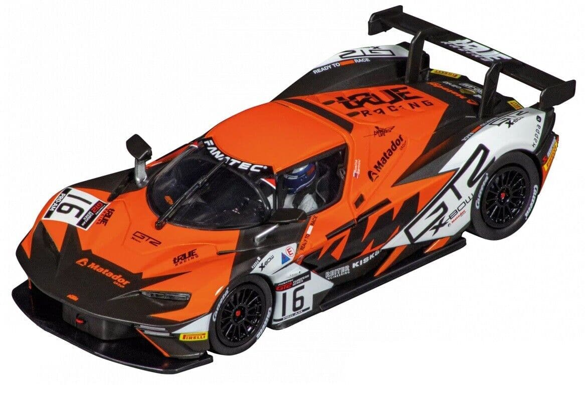 Carrera Evolution 1:32 - KTM X-Bow GTX True Racing No16 - Slot Car Also Suits Scalextric