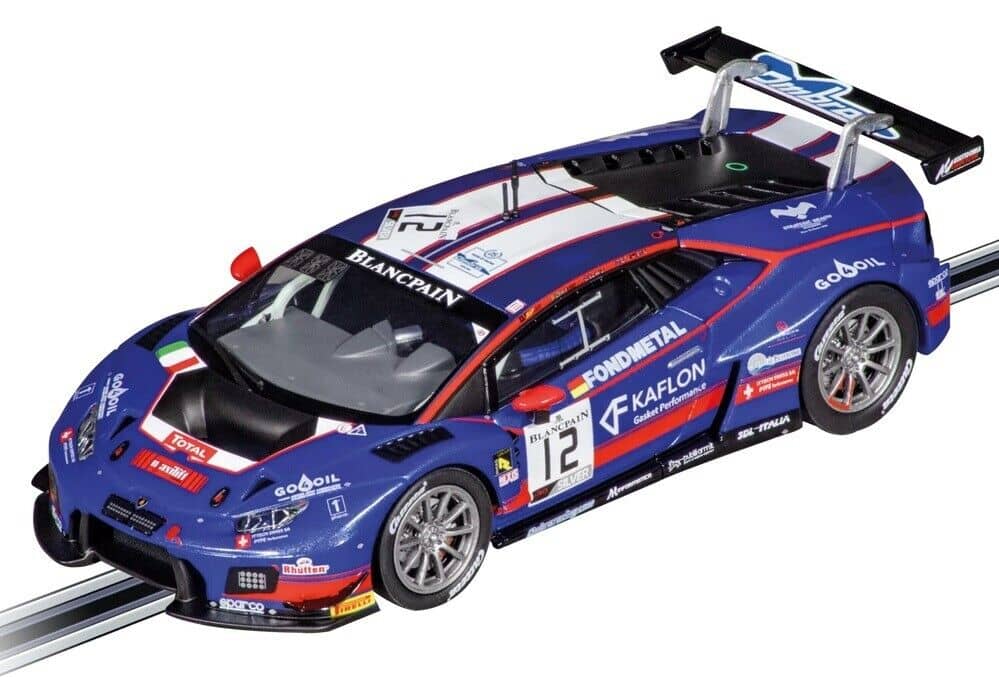 Carrera Evolution 1:32 - LAMBORGHINI HURACAN GT3  OMBRA RACING No.12 - Slot Car Also Suits Scalextric