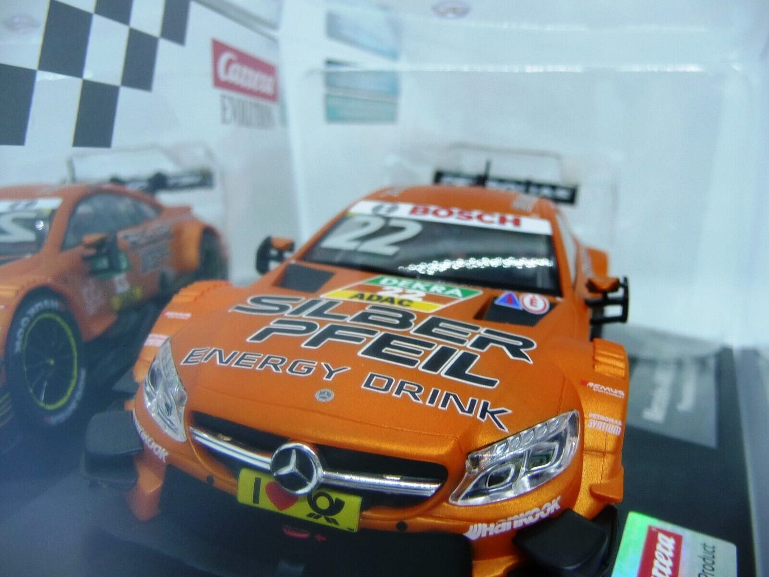 Carrera Evolution 1:32 - Mercedes C63 AMG DTM Presentation Car 2018 - Slot Car Also Suits Scalextric - Image 3