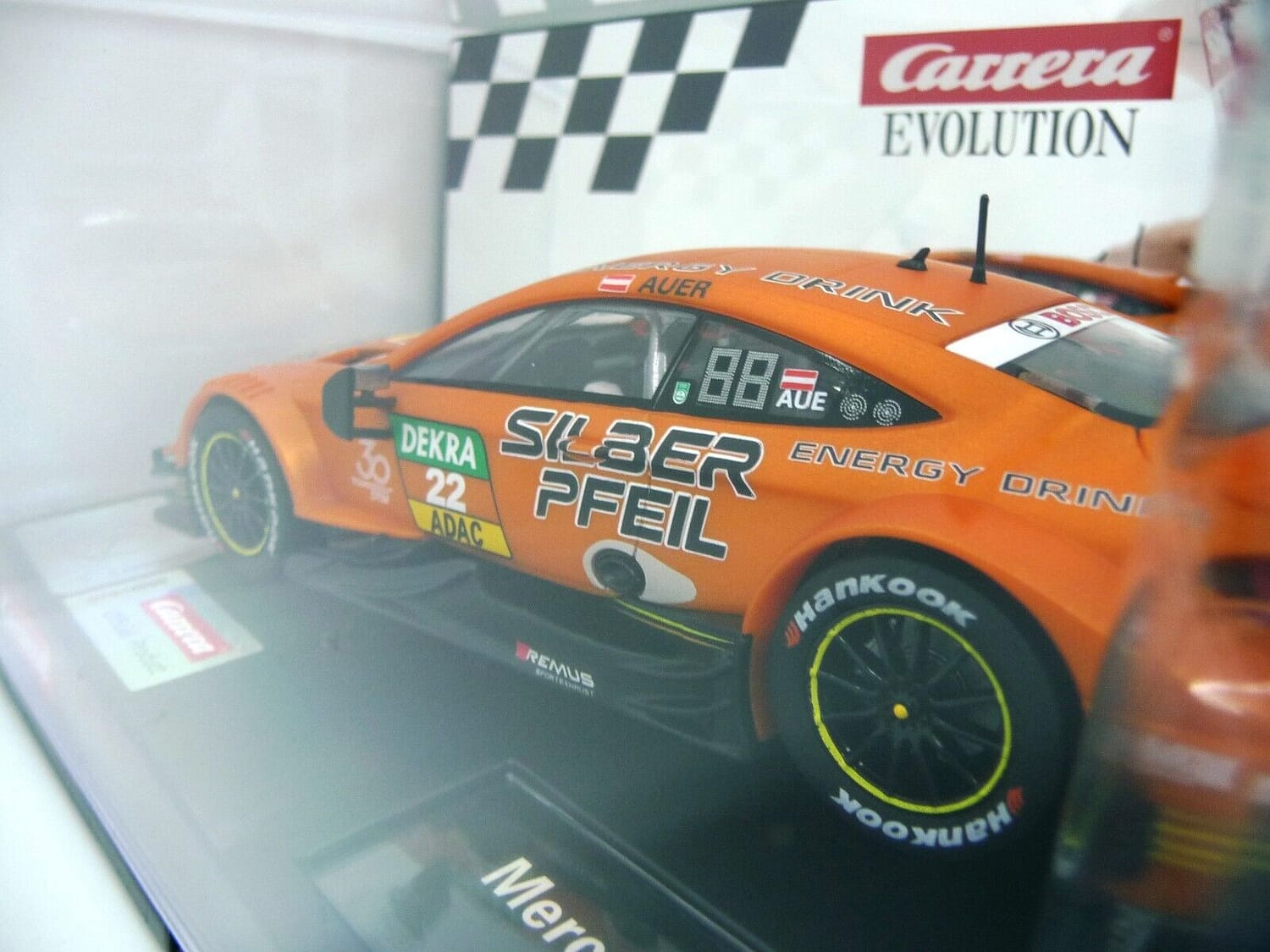 Carrera Evolution 1:32 - Mercedes C63 AMG DTM Presentation Car 2018 - Slot Car Also Suits Scalextric - Image 4