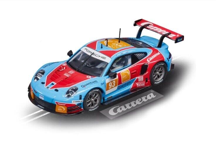 Carrera Evolution 1:32 - Porsche 911 RSR No. 93 - Slot Car Also Suits Scalextric