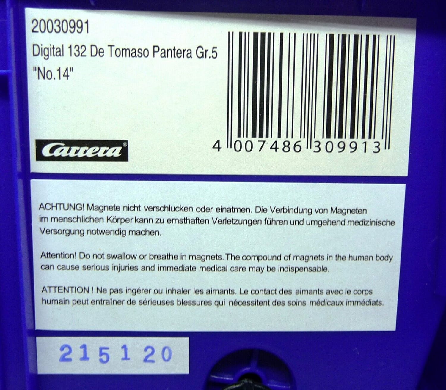 Carrera Digital 1:32 - De Tomaso Pantera Gr 5 No.14 - Slot Car Also Suits Scalextric - Image 7