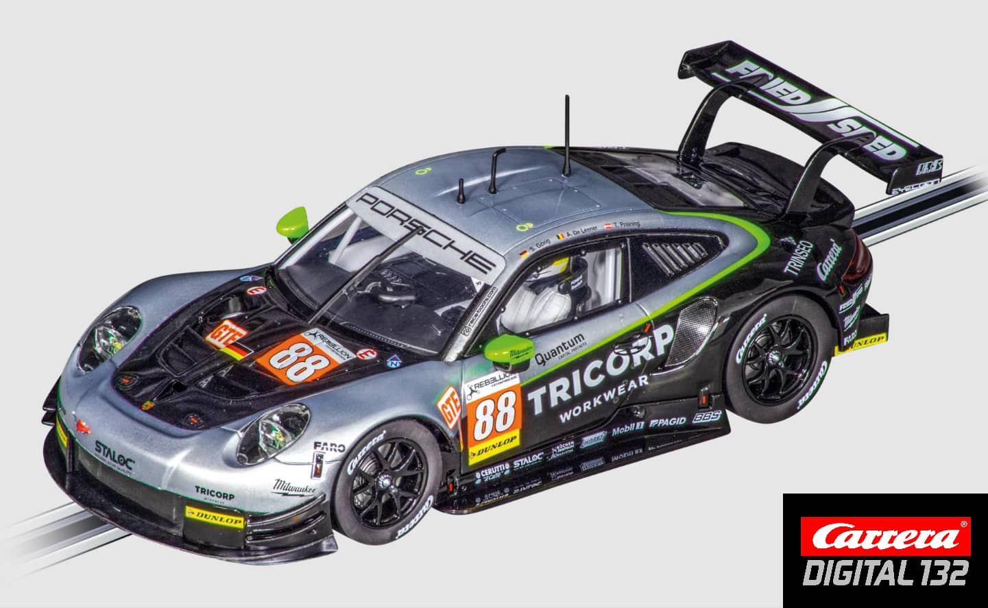 Carrera Digital 1:32 - Porsche 911 RSR Proton Competition No.88 - Slot Car Also Suits Scalextric