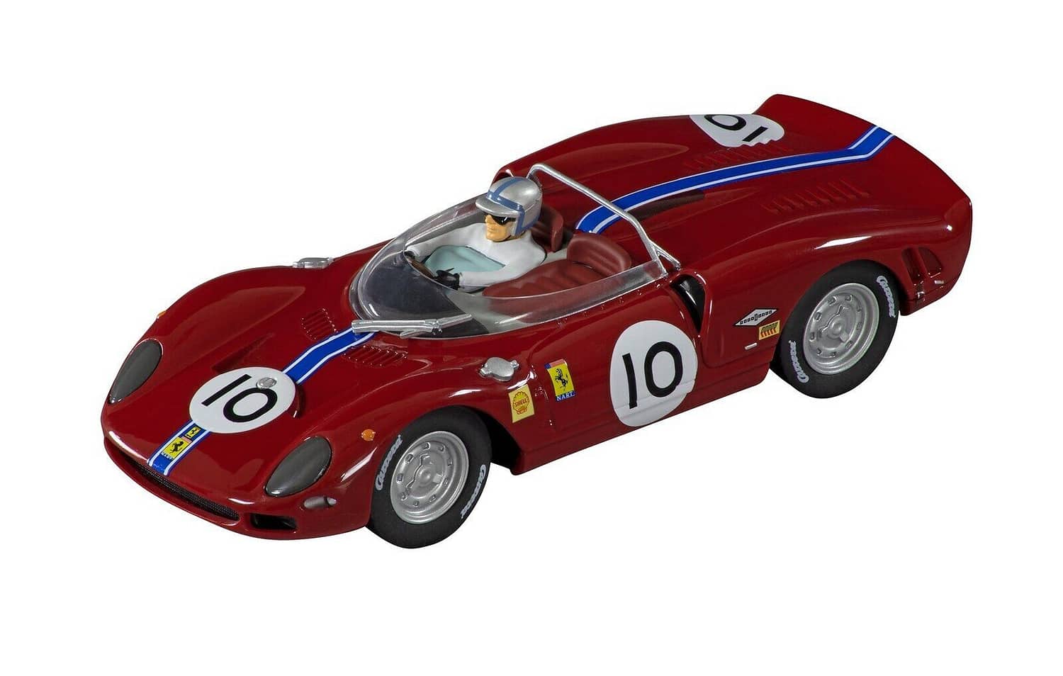 Carrera Ferrari 365 P5 No.10 Scale 1:32 slot car also suits  Scalextric