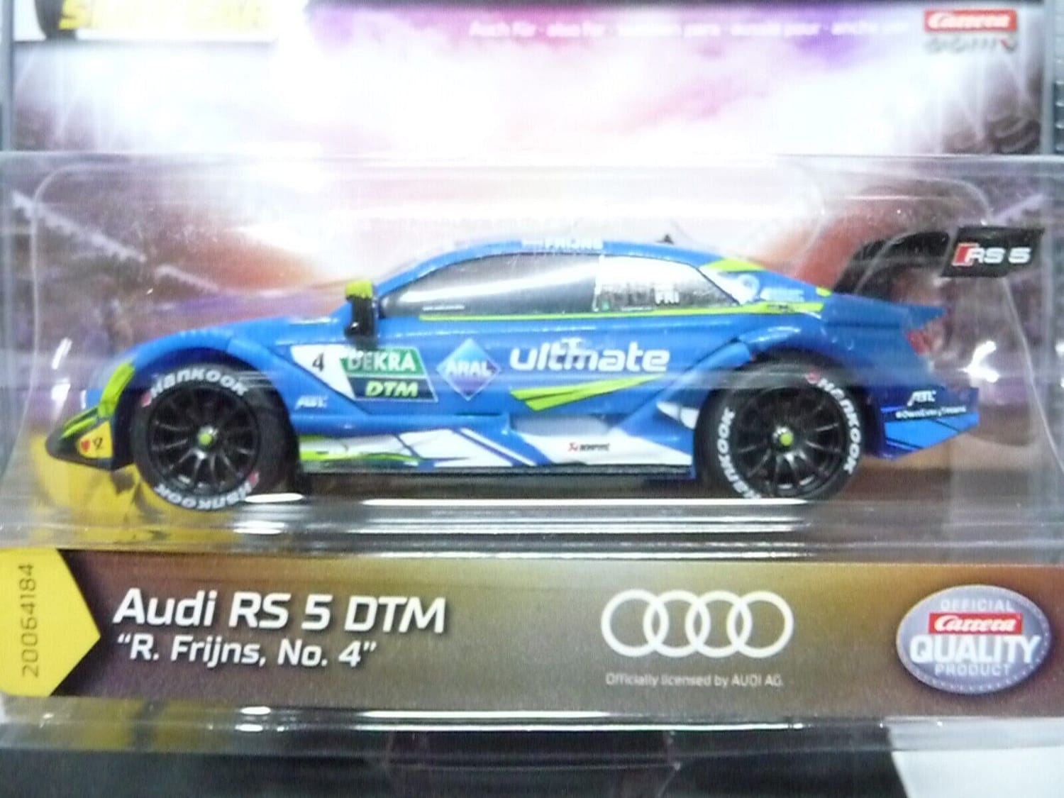 Carrera Go Audi RS 5 DTM R. Frijns, No4 Scale 1:43