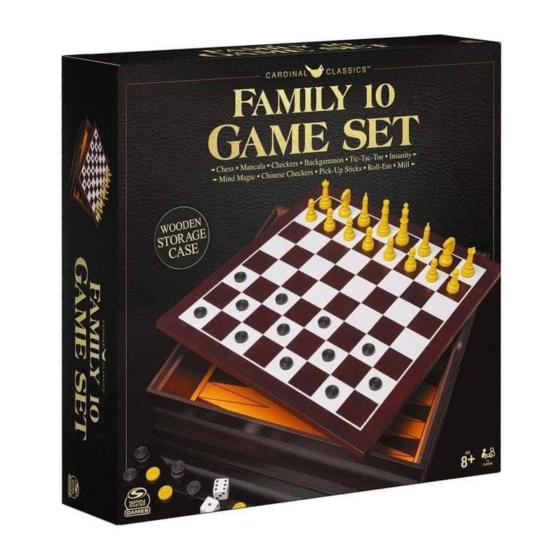 Cardinal Classics Family 10 Game Set