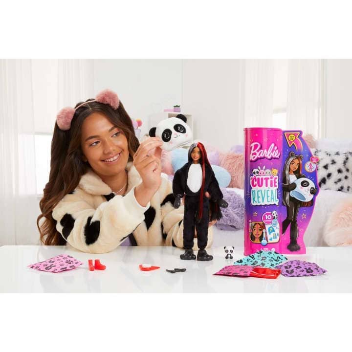 Barbie Cutie Reveal Doll - Panda Costume - Image 2