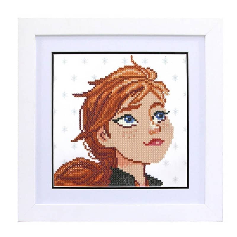 Diamond Dotz Frozen - Anna Cameo 22 X 22cm Frozen 2 Series - Image 2