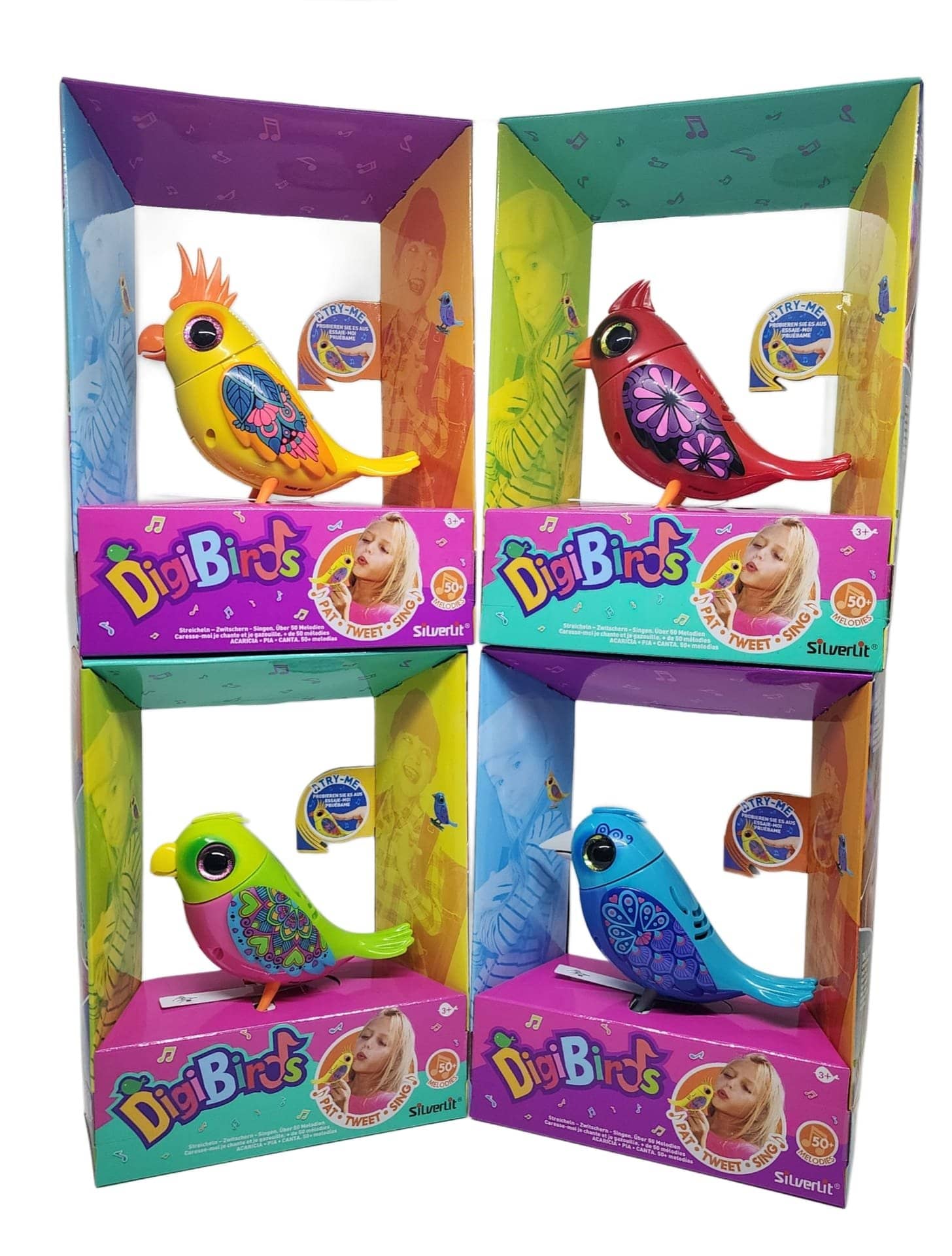 Silverlit - Digibirds Single Pack 1 X Assorted Styles (chosen At Random)