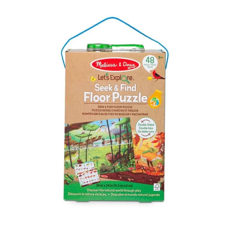 Melissa & Doug - Let's Explore Double-sided Seek & Find Puzzle - Image 3