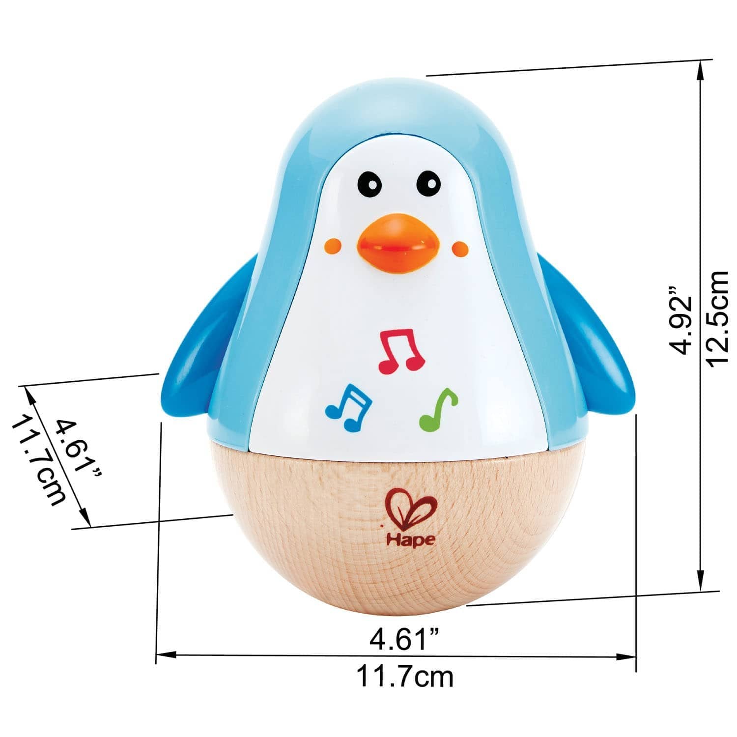 Hape - Penguin Wobbler Musical - Image 4