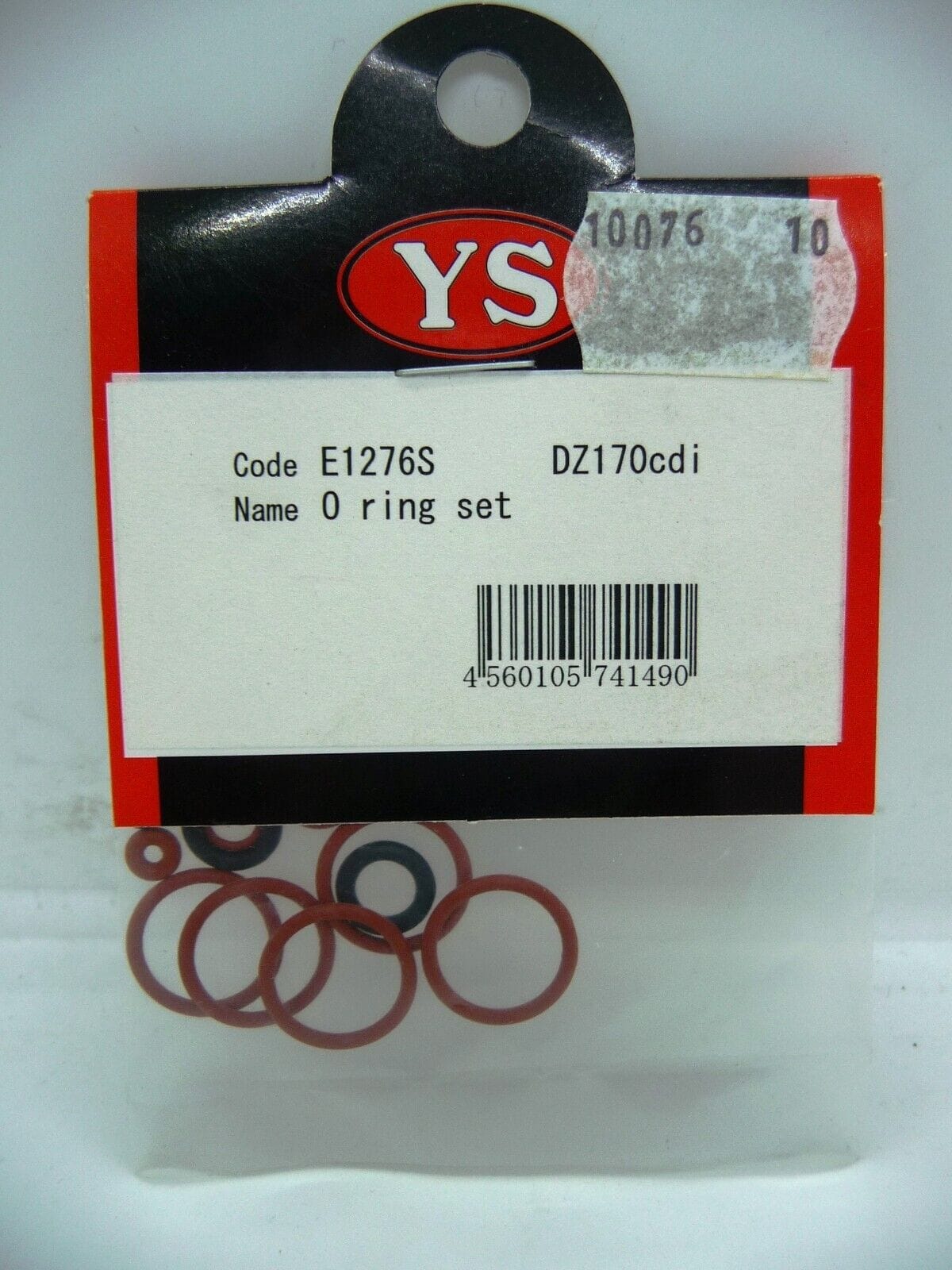 E1276S YS ENGINE PART O RING SET DZ170CDI