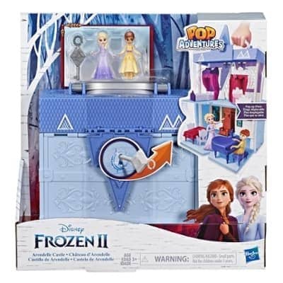 Disney Frozen Pop Adventures Arendelle Castle Playset With Handle Hasbro - Image 2