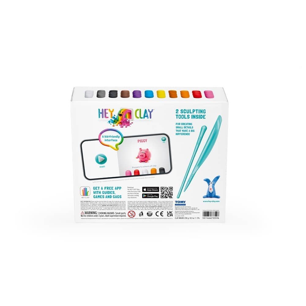 Tomy - Hey Clay Animal Set 15 Cans - Image 5