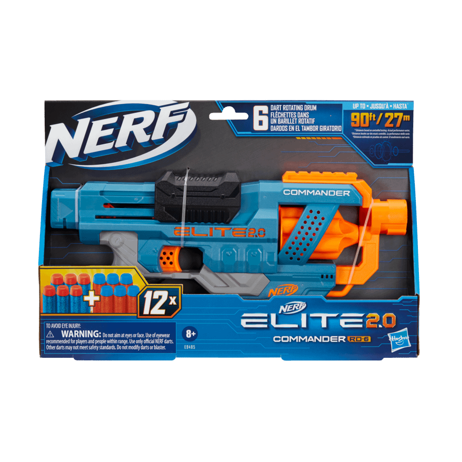 Nerf Elite 2.0 Commander Rd 6