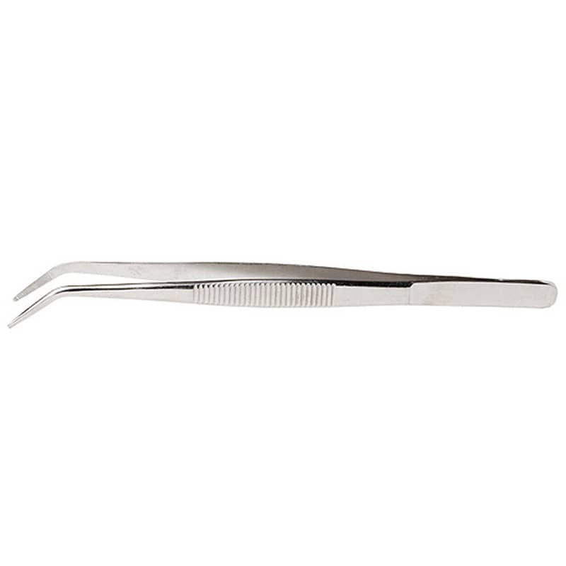 EXCEL 30410 EXCEL 4.5 INCH STAINLESS CURVED POINT TWEEZER MEEXL30410