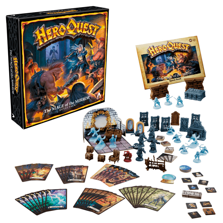 Hasbro Avalon Hill HeroQuest The Mage of the Mirror Quest Pack Requires HeroQuest Game System - Image 3