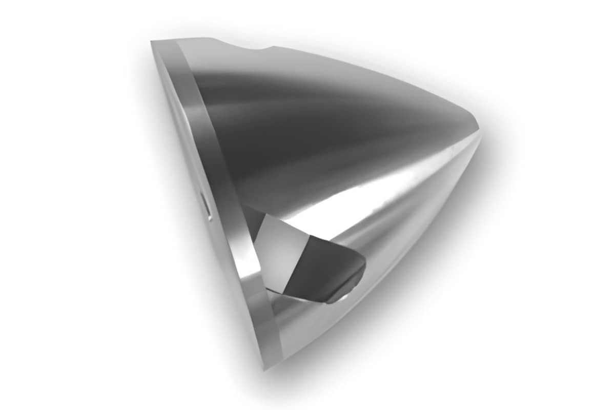 3-1:4' LITE 'BACKPLATE ONLY' TRU TURN ALUMINIUM SPINNER TTBPL350