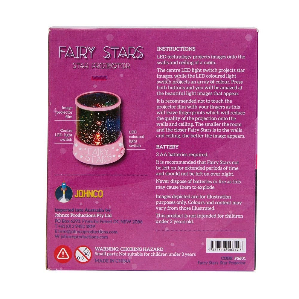 Johnco - Fairy Stars Projector - Image 2