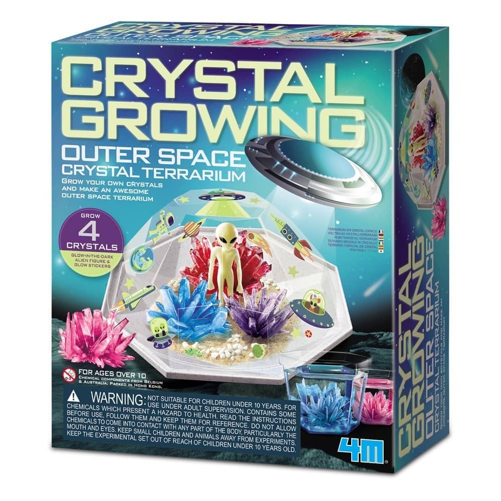 4m - Crystal Growing - Outer Space Crystal Terrarium