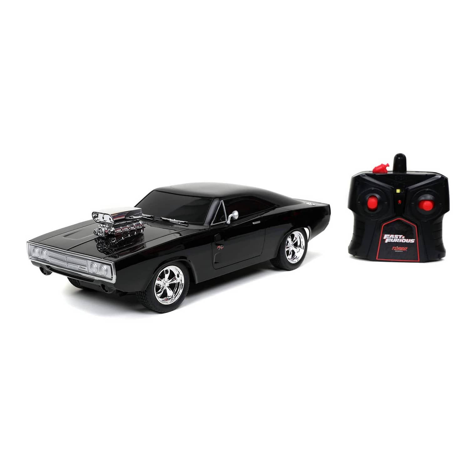Fast & Furious Rc Dom's 1970 Dodge Charger R/t (1:16) Remote Control - Image 5
