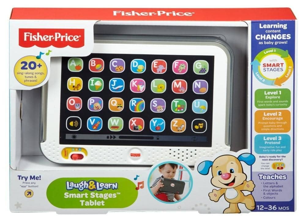 Fisher-Price - Laugh & Learn Smart Stages Tablet Black