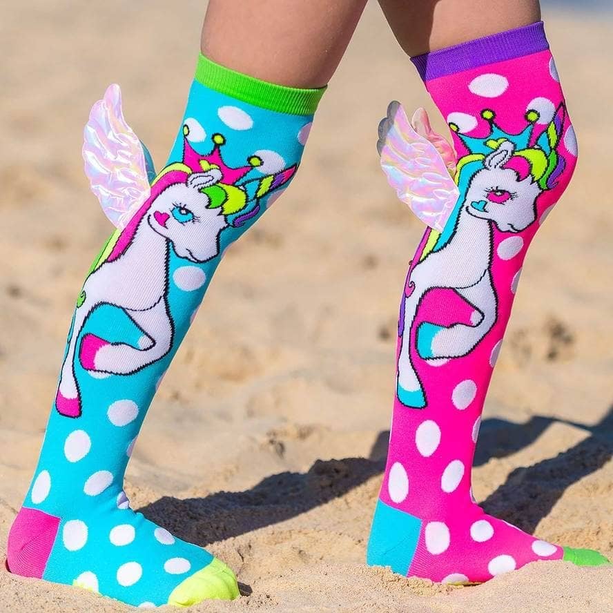 MADMIA - Socks Kids & Adults Age 6y+ Flying Unicorn - Image 2