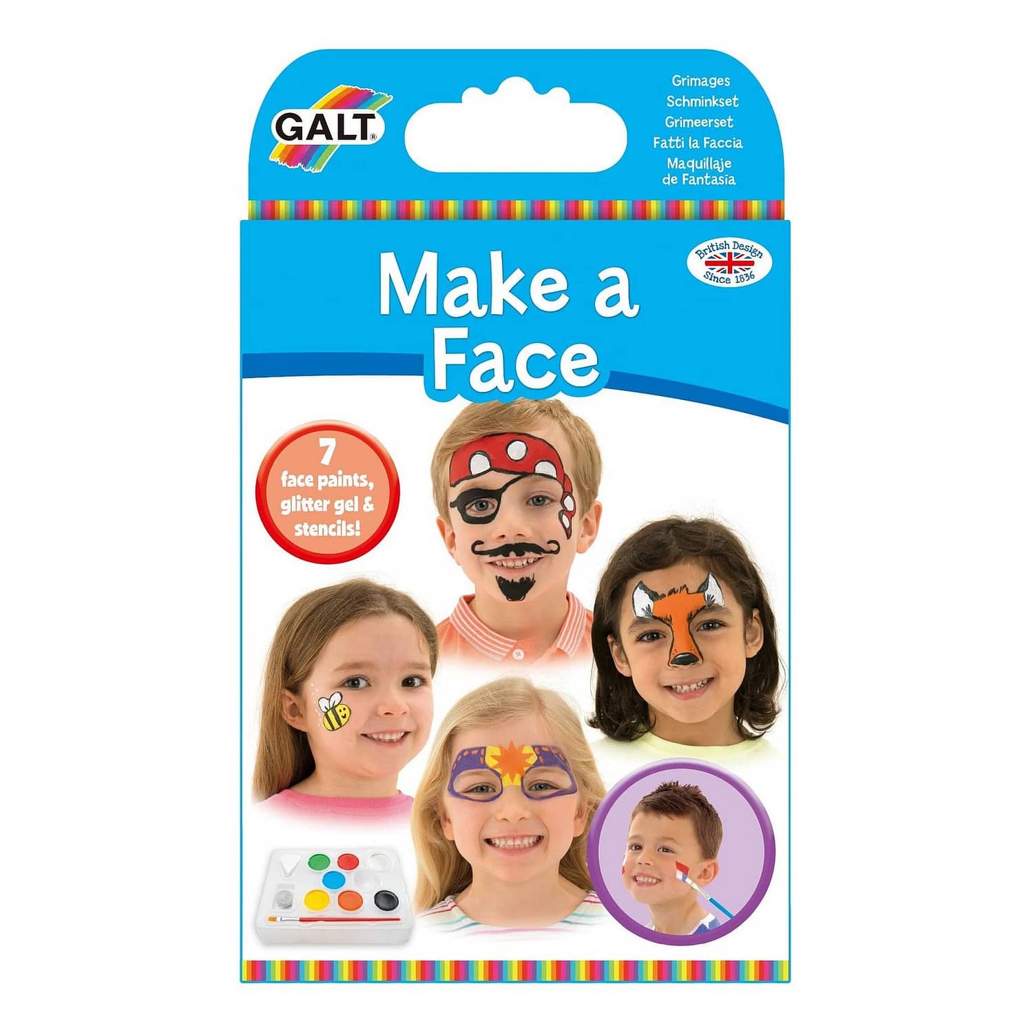 GALT - Make A Face - Creative Art and Craft Kit - Image 2