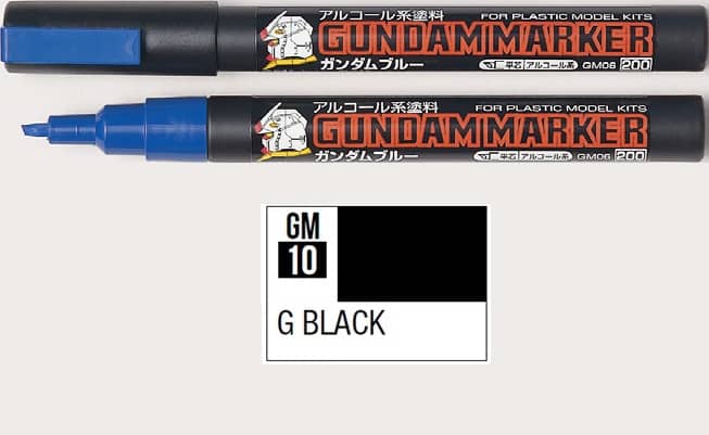 GUNDAM MARKER BLACK GM10