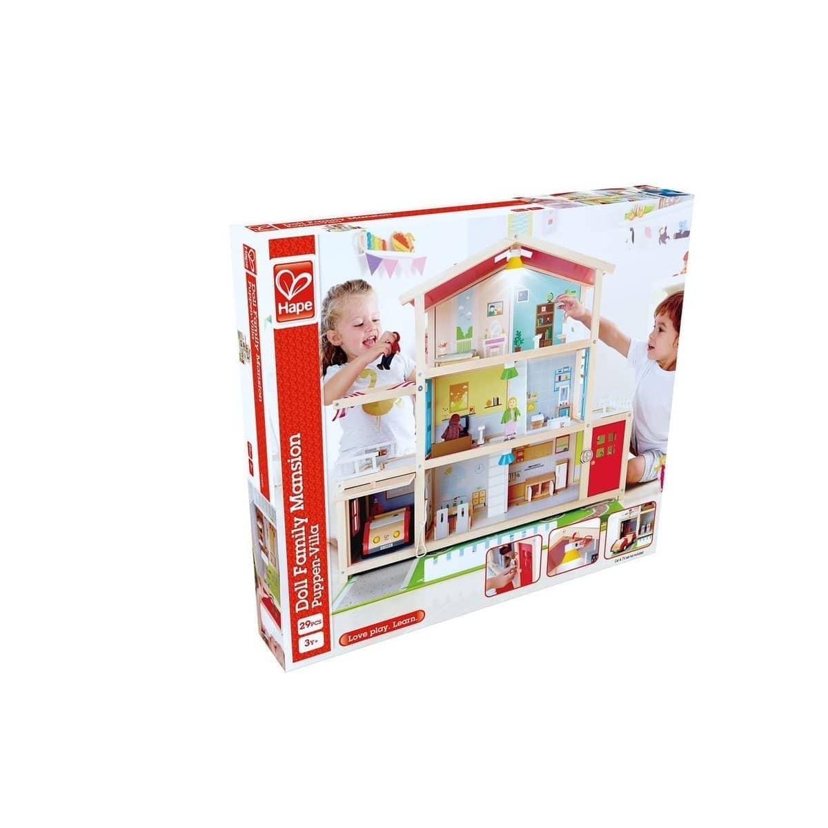 Hape - Doll Family Mansion Dolls House