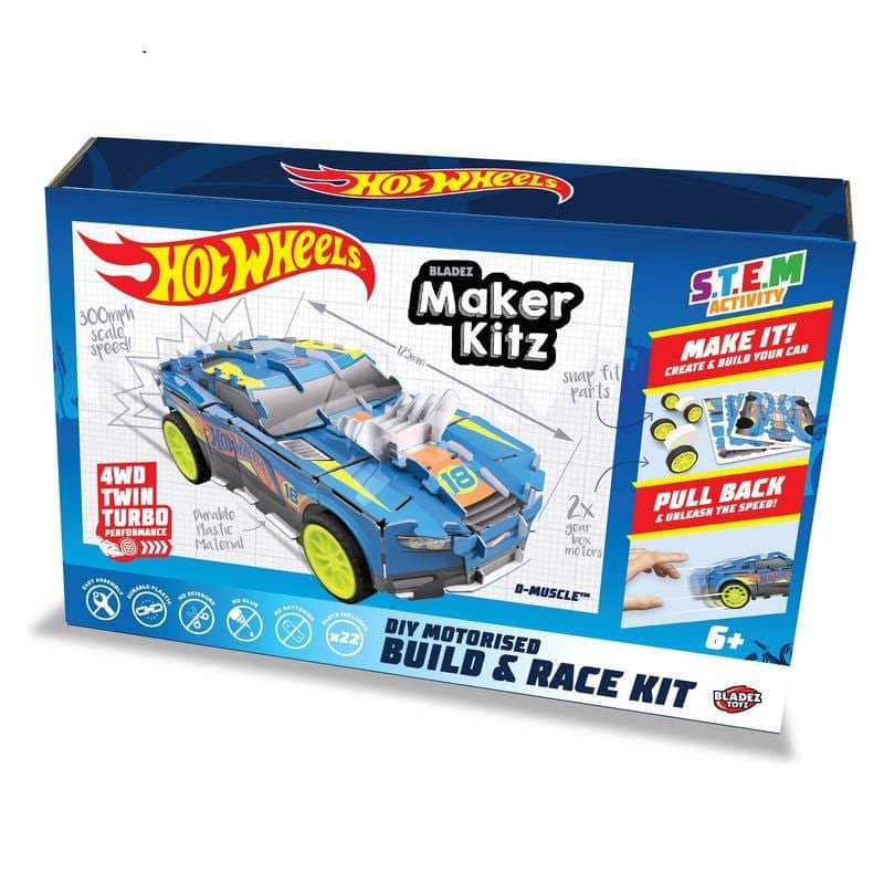 Hot Wheels® - Creative Maker Kitz DYI Mini Assorted Bag Build and Race