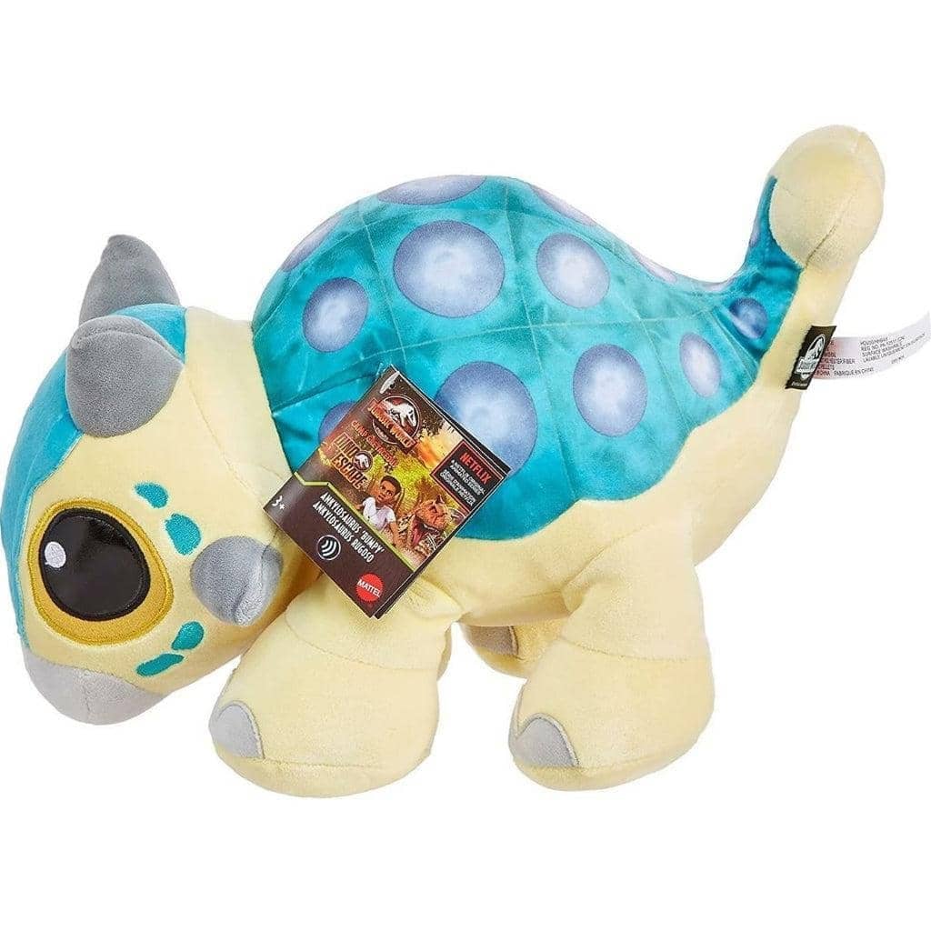 Jurassic World Ankylosaurus Bumpy Plush - Mattel - Image 2