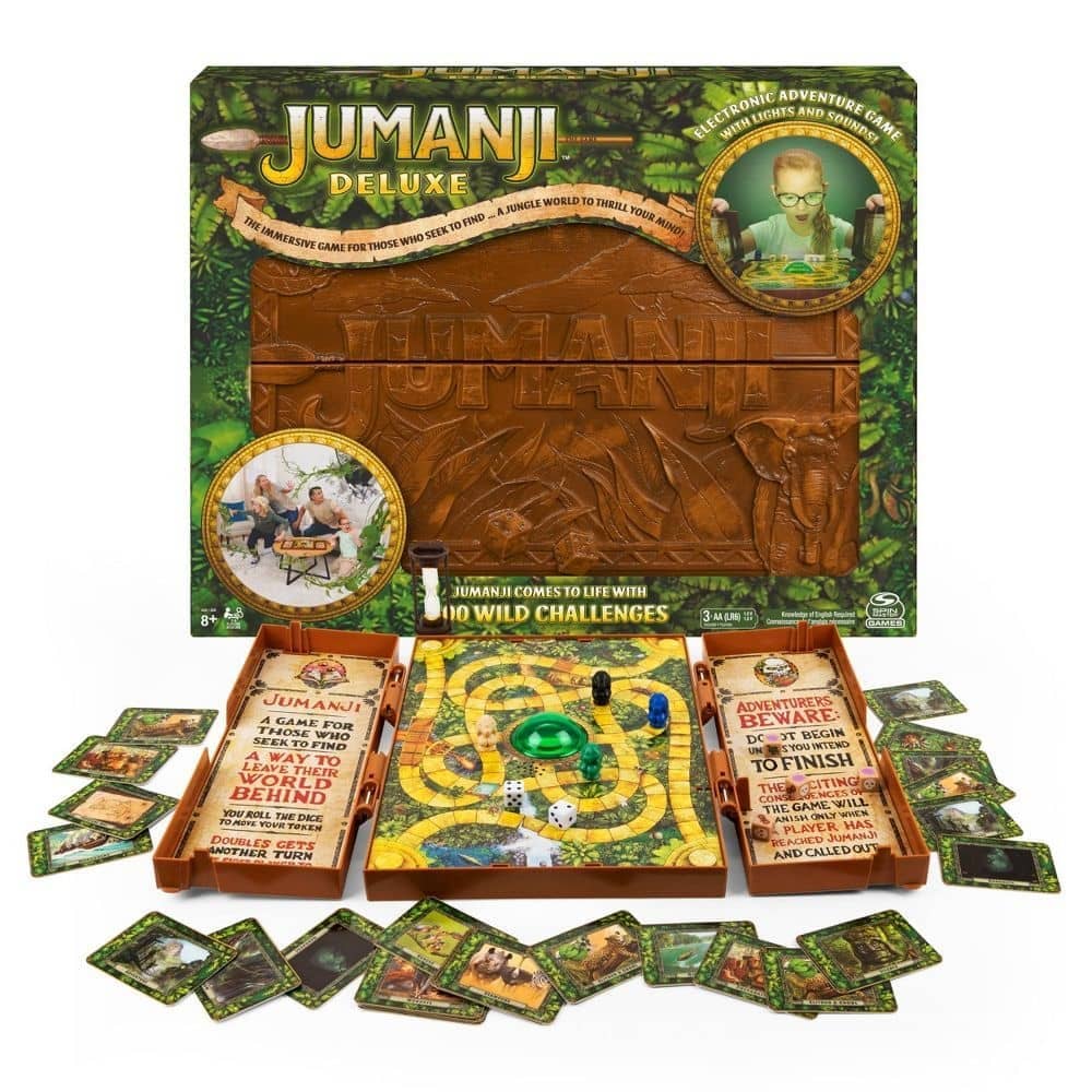 Jumanji Deluxe Board Game Cardinal