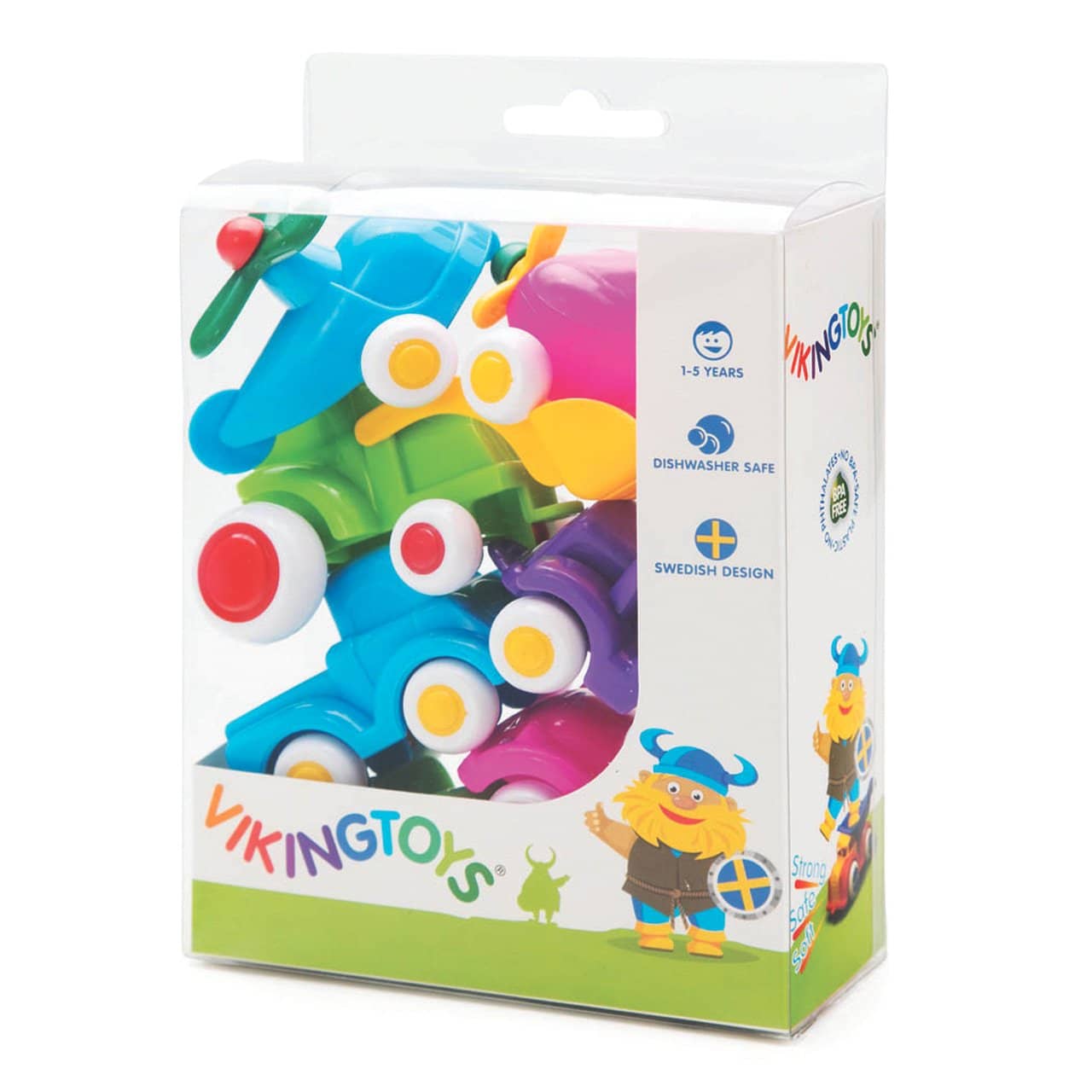 Viking Toys - Mini Chubbies - Mixed Vehicles Pastel Colors - Image 3