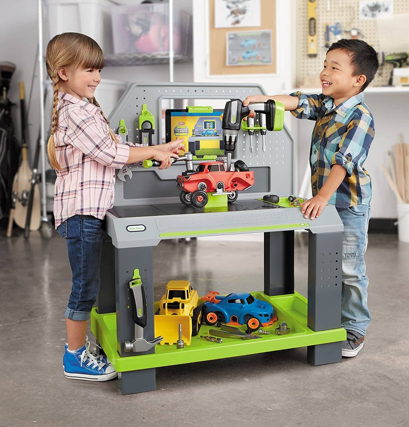 Little Tikes - Construct N Learn Smart Workbench - Image 10