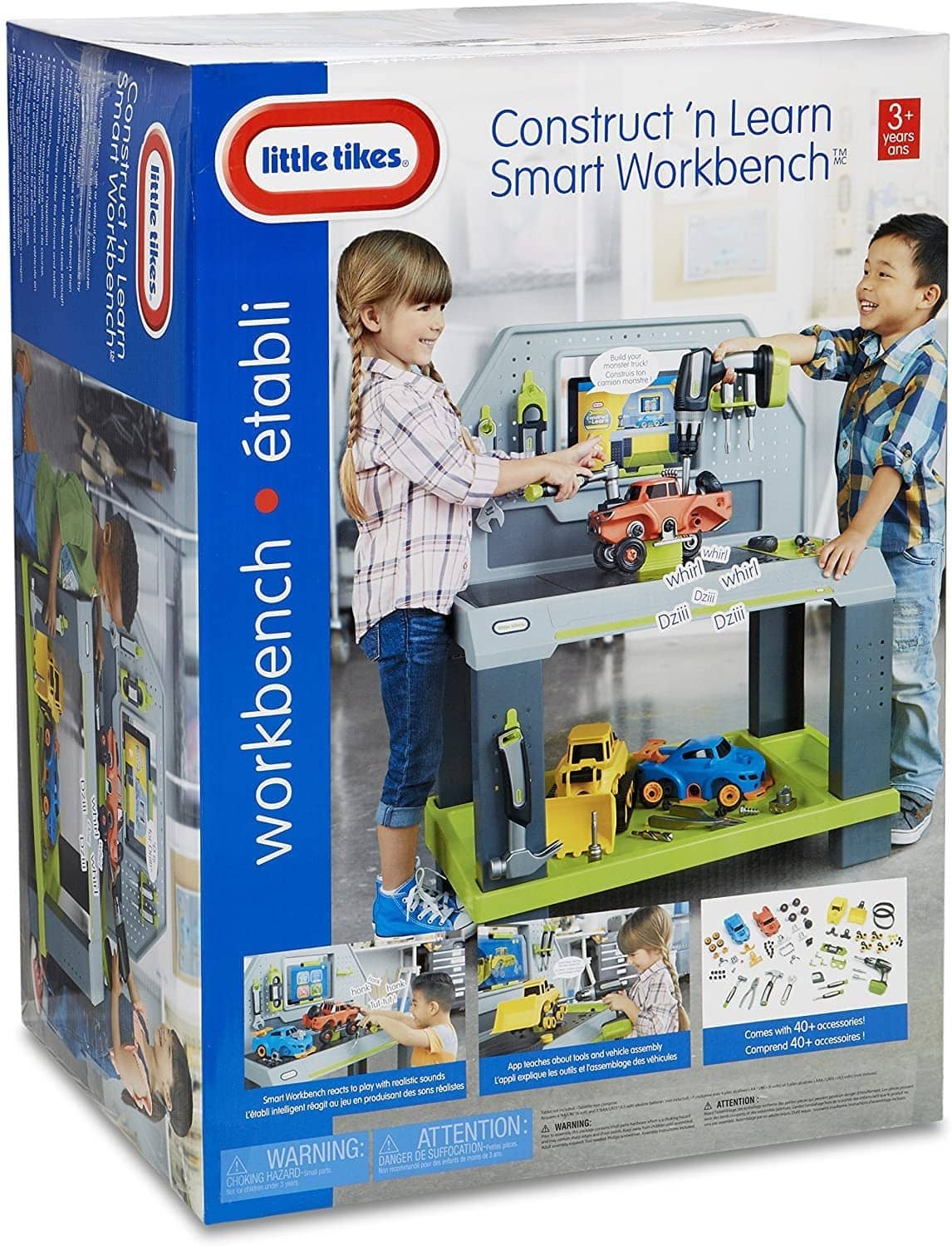 Little Tikes - Construct N Learn Smart Workbench - Image 2