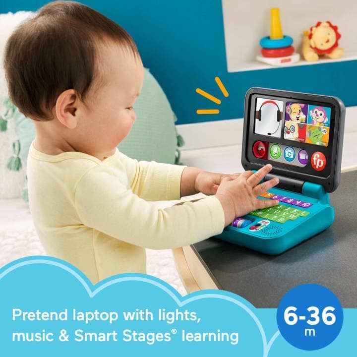 Fisher-Price - Laugh And Learn Lets Connect Laptop - Image 3