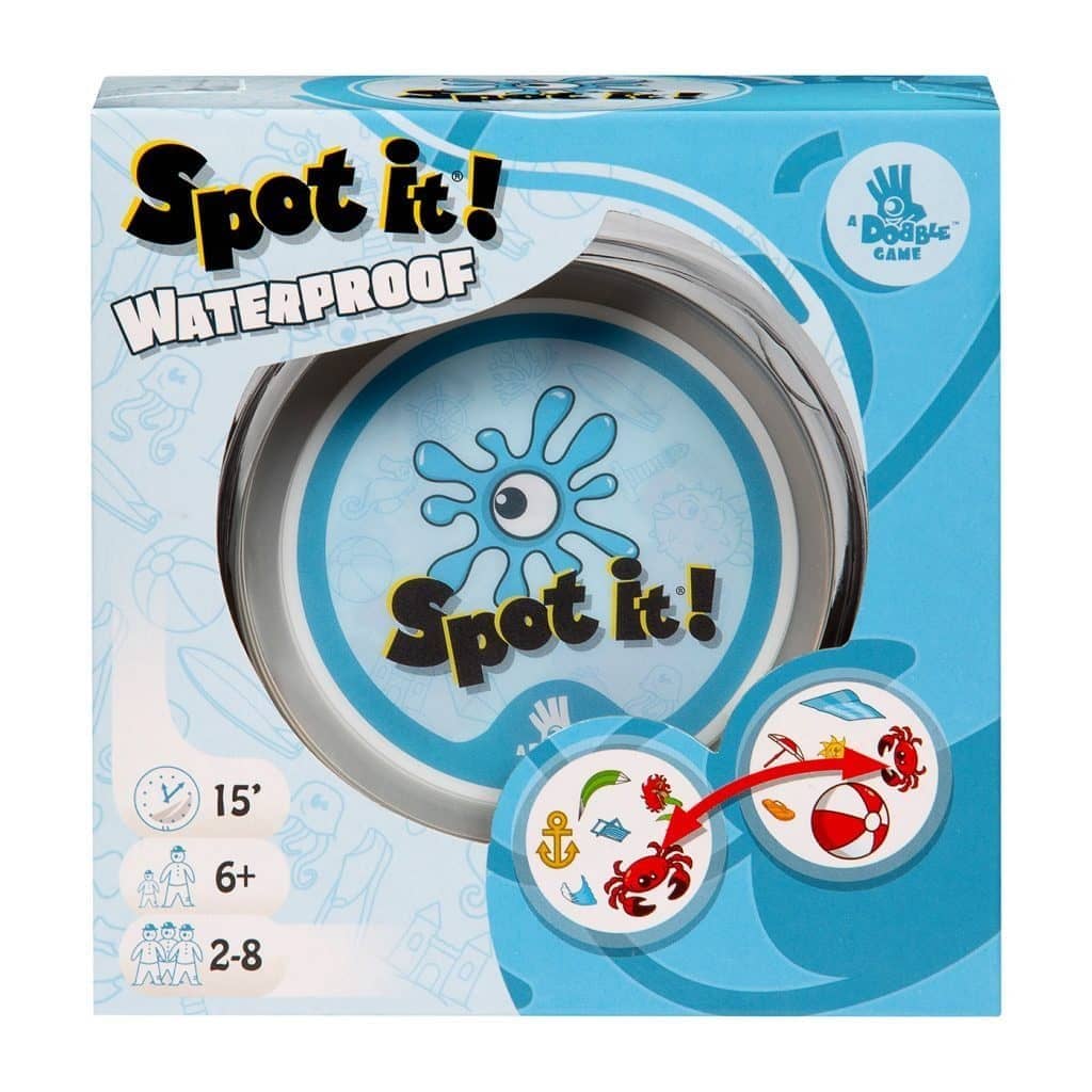 Spot It Splash Waterproof Card Type Matching Game