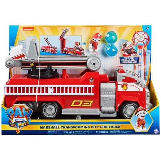 Paw Patrol - Marshall Transforming City Fire Truck Playset