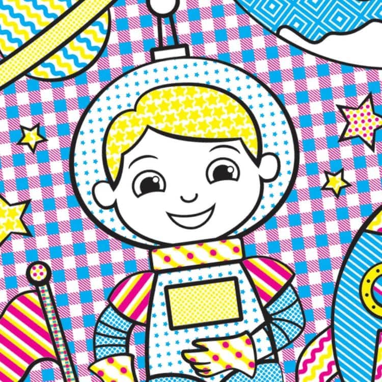 Melissa & Doug - My First Paint With Water Kids' Art Pad With Paintbrush - Pirates Space Construction And More - Image 6