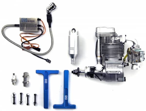 NGH GF30 30CC GAS 4-STROKE ENGINE W/MUFFLER - Image 5