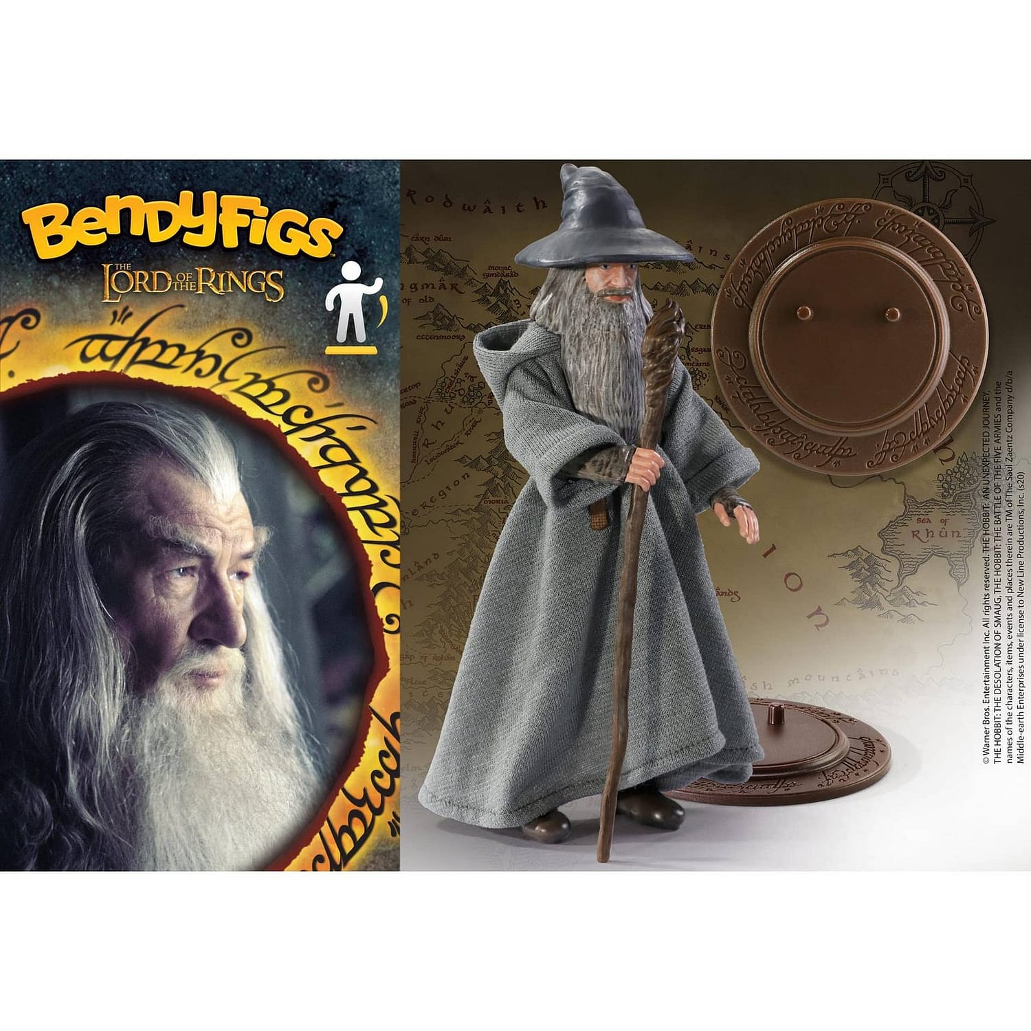 Bendyfigs Lord of the Rings - Gandalf the Grey - Bendyfigs - Image 2